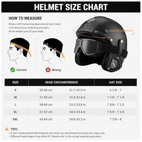 Casco retro abierto compacto complementario a casco jet para scooter y moped 6