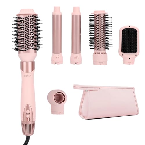 Sonew 6 en 1 FlexStyle Air Styling & Drying System, Puissant Séchoir et Multi-Styler avec Fer à...