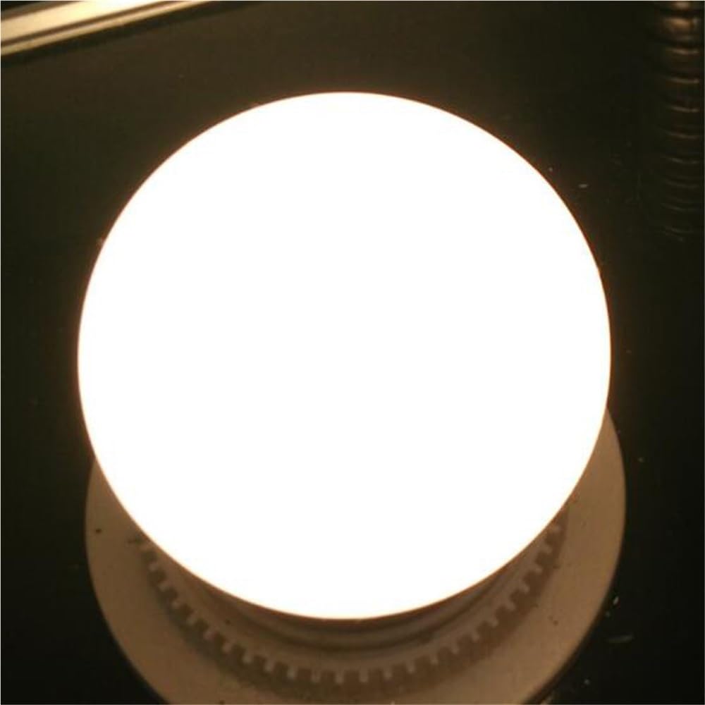 JiuRui Ampoules 10 pcs/lot E14/E27/B22 LED Aluminium Ampoule LED Ampoule Lampe 3 w G45 AC85~265 V Taille 45 * 75mm Miroir Avant Lampe (Couleur : Cold White, Taille : E27)
