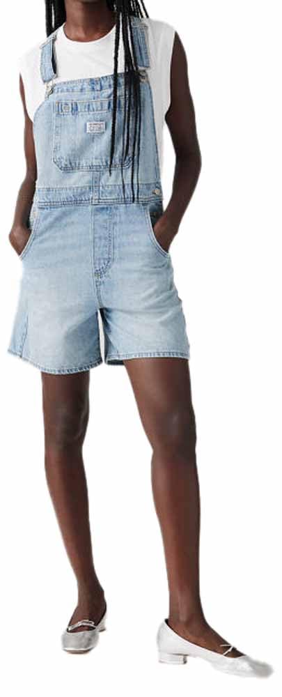 Levi's Women's Utility Shortall Pants, Summer Job, L