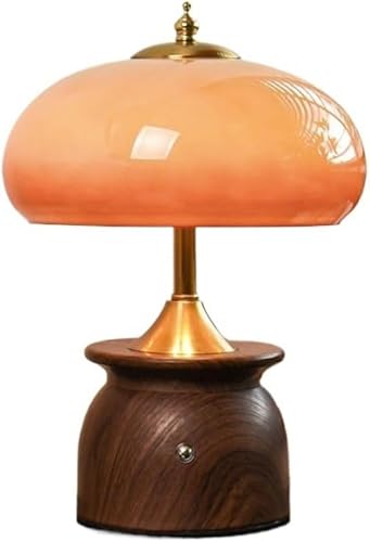 Lamp for Desk Retro Atmosphere Glass Night Light Creative Medieval Style Table Lamp Bedroom Bedside Lamp Desk Lamps for Home Office