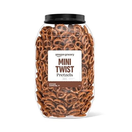 Amazon Grocery, Mini Twist Pretzels, 40 Oz (Previously Happy Belly, Packaging May Vary)