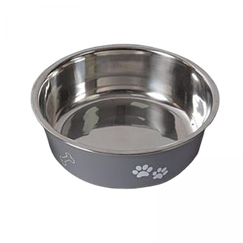 Cosiro 3x ルステンレス鋼ノンスリップ犬ルドリンクフィーダー小中犬食品容器