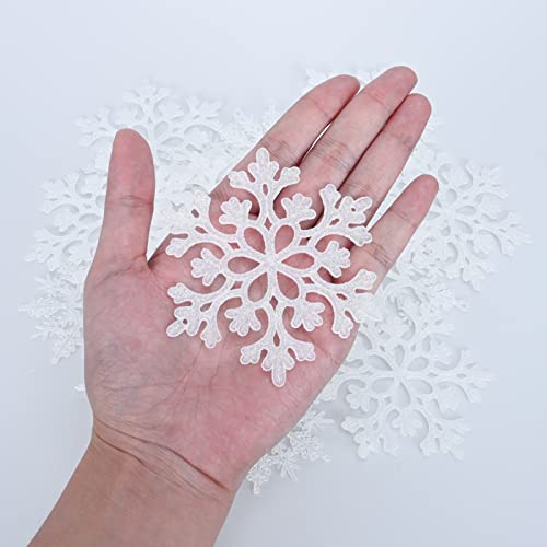 Christmas Snowflake Hanging Decorations - Image 2