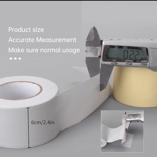 Niiyen Klimaanlagen-Rohrbänder, 5 Stück Klimaanlagen-Rohrband Ölbeständige Rohrschutzfolien 6 cm Breite zum Abdichten und Flicken heiß, Kanal, Rohr, Isolierung Zuhause(Grau)