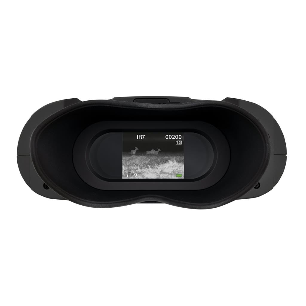 DÖRR ZB-200 PV | Binokulares Nachtsichtgerät | Digitales Nachtsichtfernglas | Foto- & Videoaufnahme | 500m Reichweite | Infrarotbeleuchtung | 2X Digitalzoom | LCD-Sucher