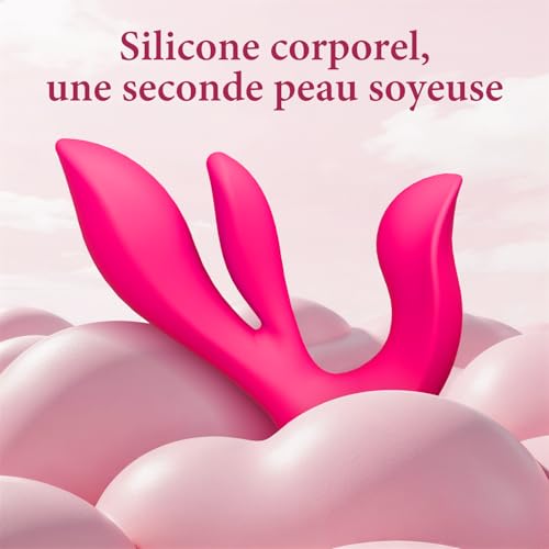 Vibromasseur point G oscillant à 360° et portable à télécommande - 6