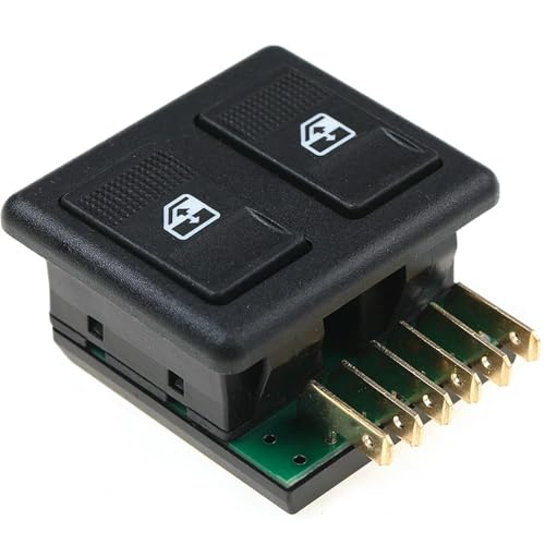 Interrupteur de lève-vitre électrique bloqué ? Changez le bouton Fiat Uno 6 pins