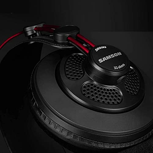 Samson Technologies Samson Sr860 Over-Ear Professional Semi-Open Studio Reference Small Headphones H