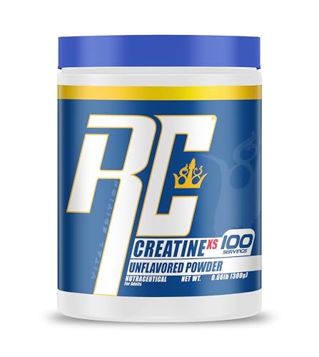 Image of Ronnie Coleman Signature Series Creatine XS, Unflavoured (100 Servings, 300g / 0.66lbs)