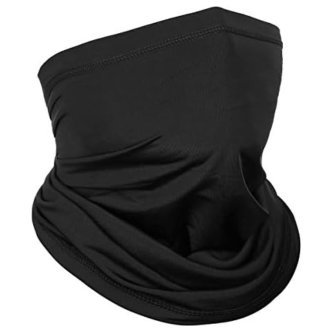 Achiou Neck Gaiter Face Mask Scarf Dust Sun Protection Cool Lightweight Windproof, Breathable Fishing Hiking Running Cycling Cover