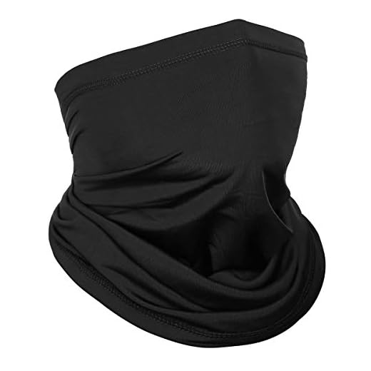 Achiou Neck Gaiter Face Mask Scarf Dust Sun Protection Cool Lightweight Windproof, Breathable Fishing Hiking Running Cycling