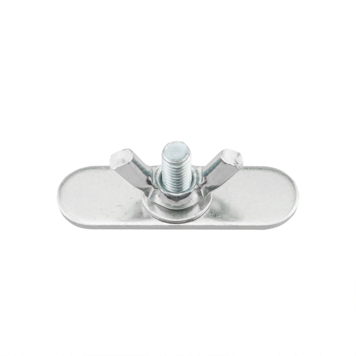 8Sets Silver 304 Stainless Steel Protable Butterfly Nuts with Wing Bolt Sets