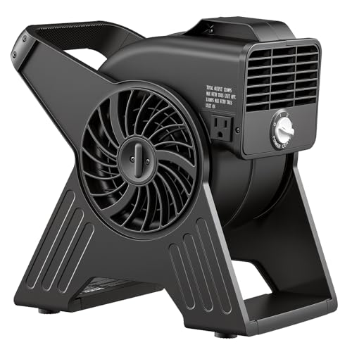 VEVOR Blower Fan, 13 in Portable Utility Floor Fan, 300 CFM, 3 Speeds, Multi-Angle Airflow, Lightweight Portable High Velocity Air Mover, for Drying, Dehumidifying, Carpets, Air Circulation, Cooling