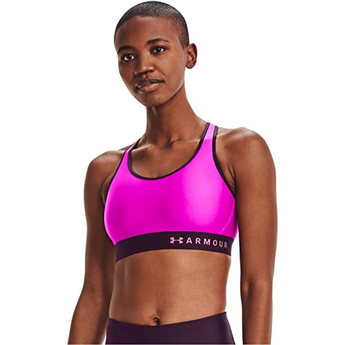 Image of Under Armour Women's Armour Mid Heathered Sports Bra