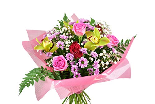 Coco#Fresh Flowers- Free UK Delivery -Coco Bouquet is a Beautiful Bouquet for Any Occasion#Birthday/Thank You- Congratulation
