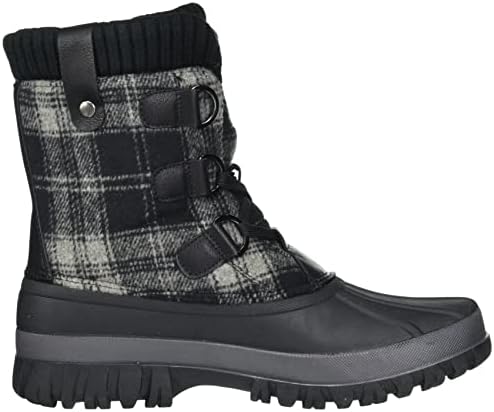 Lugz Women's Stormy Fashion Boot, Black/Charcoal/Grey, 9.5 | Image 5