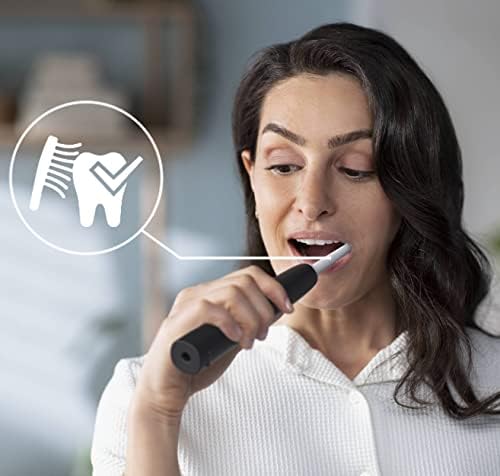 Philips Sonicare HX3673/14, elektryczna szczoteczka do zębów z czujnikiem ciśnienia i przypomnieniem o wymianie BrushSync, czarna