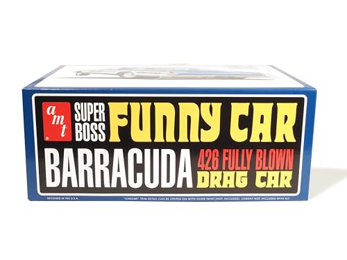 AMT Modelo a escala 1:25 Plymouth Barracuda 1966 miniatura 3
