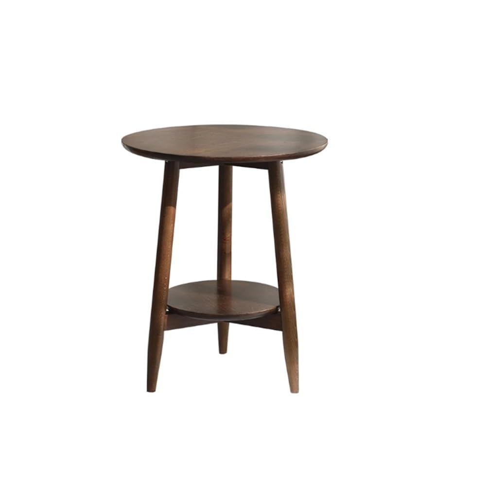 ZTHYSHOZ Coffee Table Creative Minimalist Movable Side Table Small for Living Room Bedroom Milk Tea Store Coffee Shop(Bruin)