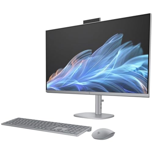 Image of HP OmniStudio X Copilot+ PC 31.5 inch 4K UHD All-in-One Desktop PC Intel Core Ultra 7 258V 4.8Ghz Win 11 Pro Meteor Silver (4TB SSD|32G RAM|Arc 140V)