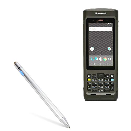 BoxWave Stylus Pen Compatible with Honeywell CN80 - AccuPoint Active Stylus, Electronic Stylus with Ultra Fine Tip for Honeywell CN80 - Metallic Silver