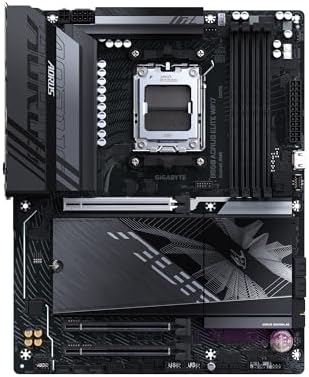 GIGABYTE B850 AORUS Elite WIFI7 AMD AM5 ATX Motherboard, Support AMD Ryzen 9000/8000/7000 Series, DDR5, 14+2+2 Power Phase, 3X M.2, PCIe 5.0, USB-C, WIFI7, 2.5GbE LAN, EZ-Latch, 5-Year Warranty — view 4