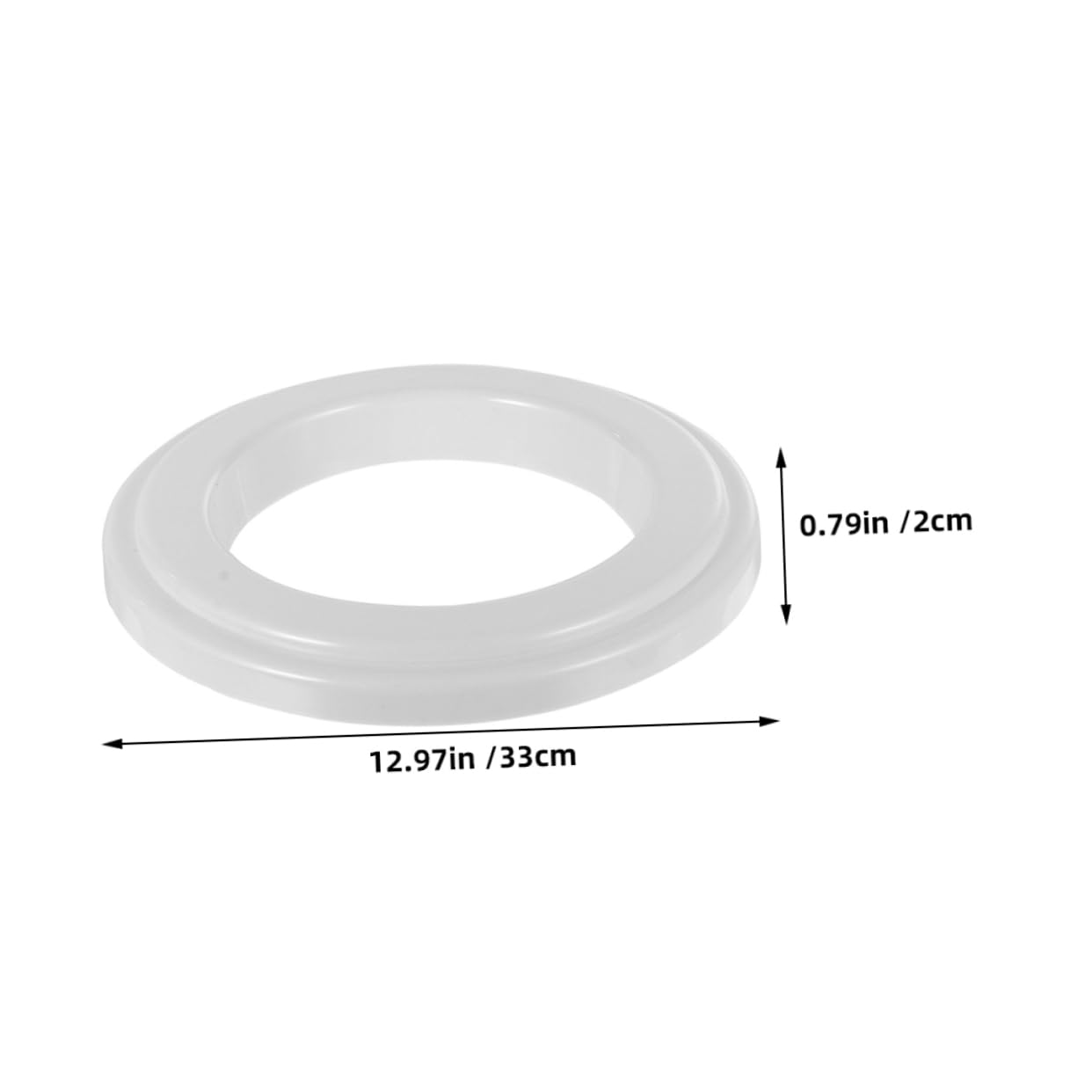 DECHOUS Pizza Stuffing Ring Versatile Saucing Tool for Homemade Pizza Baking Kitchen Accessory for Restaurants Bakeries and Family Gatherings