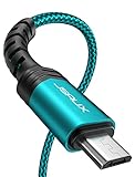 【Hochgeschwindigkeitsladen und Synchronisieren】: Übertragungsgeschwindigkeit des Micro-USB-Kabels bis zu 480 Mbit / s, 2,4 A Ladung. Datenübertragung und Hochgeschwindigkeitsladen 2 in 1.