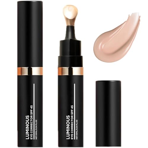 Luminous Under Eye Concealer SPF 45 - Eye Concealer & Brightener for Dark Circles & Blemishes - Lightweight Hydrating Concealer Stick Long Lasting - Easy to Apply & Blend