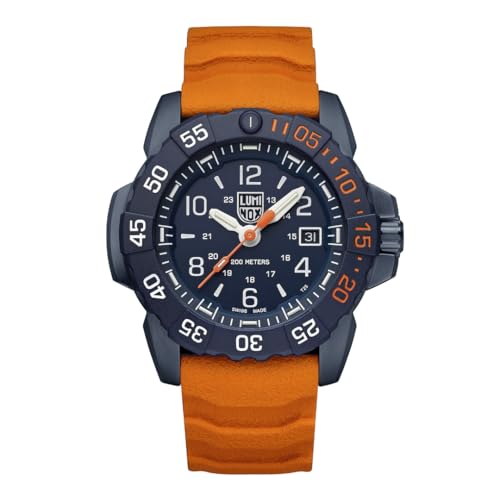 Luminox ���~�m�b�N�X �r���v �~���^���[�E�H�b�` �����Y ���f�B�[�X �A�i���O �X�C�X �V���v�� NAVY SEAL FOUNDATION 3250 SERIES Ref.3253CB.NSF.SET