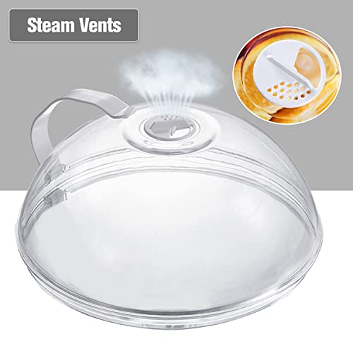 Microwave Covers For Food Splatter - Microwave Splatter Cover Bpa Free With Handle And Adjustable Steam Vents, Microwave Splatter Cover Steam Vents Keep Microwave Oven Clean Safe Bpa Free #TOP5