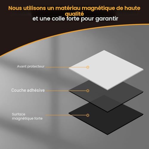 Flintronic 2M Bande Magnétique Adhesive, 1CM x 1.5MM Aimant Autocollant – vue 4