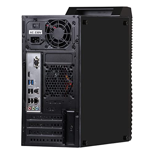 ROM Desktop (Intel Pentium Gold 10th Generation G6400 4.0Ghz/8 GB DDR4 Ram/1 TB Hard Disk/WiFi/DOS/Black), X3IN, Medium - Image 4