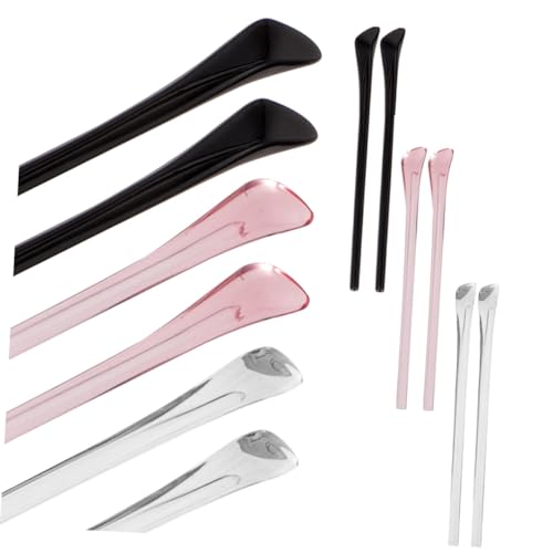 HOLIDYOYO 12Pcs Non Slip Eyeglass Ear Grips Glasses Leg Covers for Sunglasses Glasses Durable Plastic Retainers Transparent