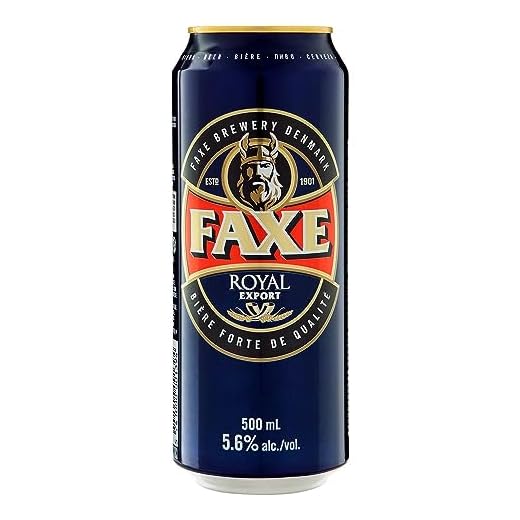 Cerveja Faxe, Royal, Lata, 500ml 1un