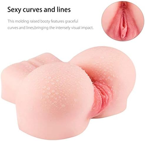 Ergonomic Design Silicone Soft Touch Lifelike Masturabation Stroke Cup for Men Soft Põckët-Püssý, Artificial 3D Realistic Lifelike Toys for Men Male with 2 Entries Cup Underwear Toys,T-Shirt