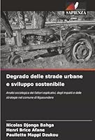 Degrado delle strade urbane e sviluppo sostenibile (Italian Edition) 6208914337 Book Cover