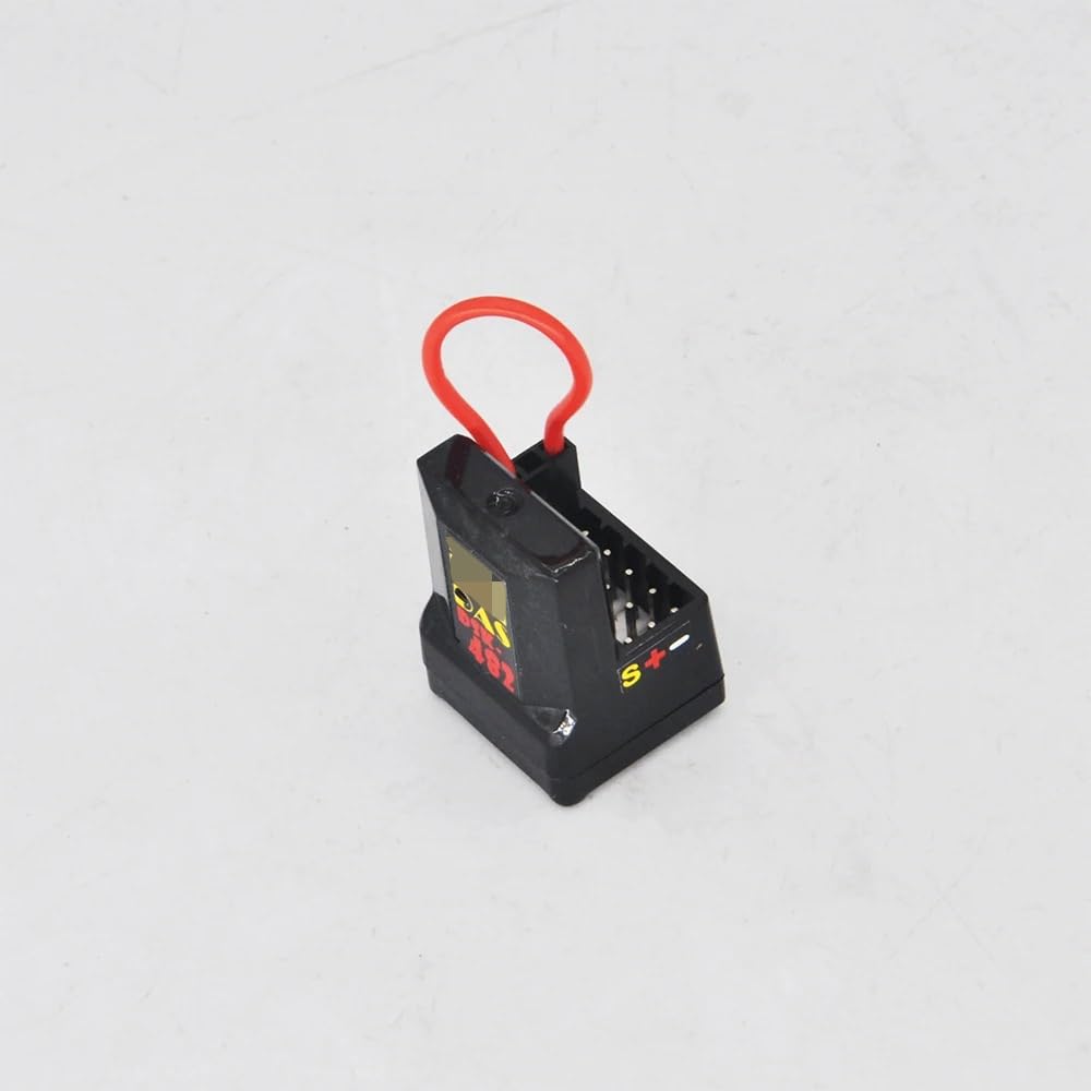 Receptor FH3/FH4 de 2,4 GHz y Canales, tamaño con protección contra Fallos, for Coche Carreras radiocontrol M17, M12S MT4S(DSK-482N V3)