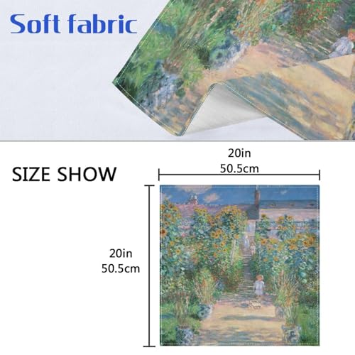 Servilletas de Tela AHOMY Pack x6 50.5x50.5 cm miniatura 6