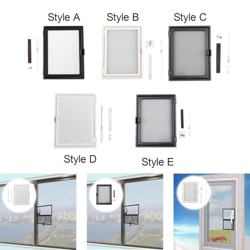 Image of Bnf Window Screen Mesh Home Office with Mount Hardware Tool Magnetic Flap System Style A | Other Window Accessories | Windows & Window Hardware | Building & Hardware | Home Improvement