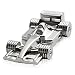 Produktbild Ulticool Rennwagen 8 GB USB Auto Flash Pen Drive - Race Car Memory Stick Daten Aufbewahrung - Speicherstick - Silberfarben Silber Metall