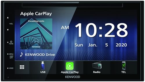 ケンウッド(Kenwood) ステリモ対応ディスプレイオーディオ 7インチ DDX5020SR DVD/CD/USB/Bluetooth/Apple CarPlay/Android Auto対応 スマートフォン連携 KENWOOD