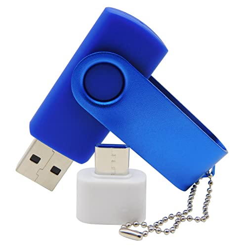 Clé USB 32 Go bleue pour éviter la perte de vos fichiers de cours