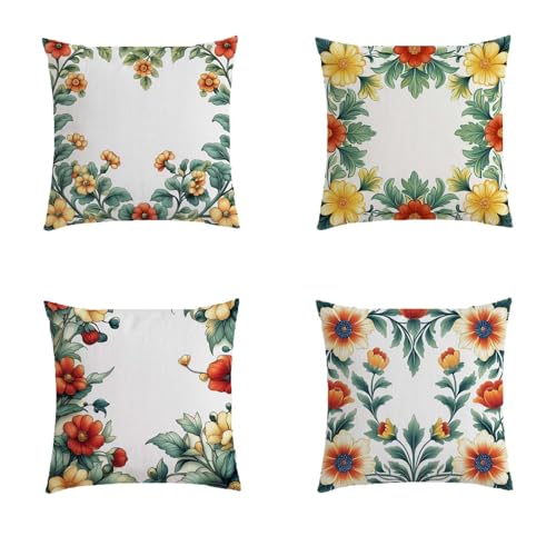 Housse de coussin 70x70cm avec fermeture éclair invisible et double face