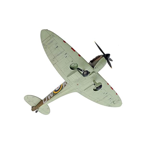 TAMIYA 61119 - 1:48 Britische Supermarine Spitfire Mk.I, Modellbau, Plastik Bausatz, Hobby, Basteln, Kleben, Modellbausatz, Modell, Zusammenbauen, Unlackiert – Bild 4