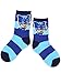 PJ Masks 5 pack Boys Toddler Crew Sock Set (4-6 Toddler/Shoe: 7-10, Grey/Multi Crew)
