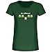 Produktbild T-Shirt Be Different (Eulenmotiv) Frau, Fun-Shirt, Damen, Ladies, mit Spruch, Geschenkidee, Geburtstagsgeschenk, (L, dunkelgrün)
