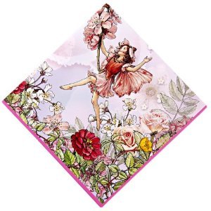 Meri Meri Flower Fairies 6-1/2-Inch Large Napkins, 20-Pack