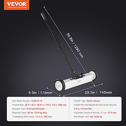 Vevor MAGNETIC SWEEPER TL1 Rolling Magnetic Sweeper thumb #6